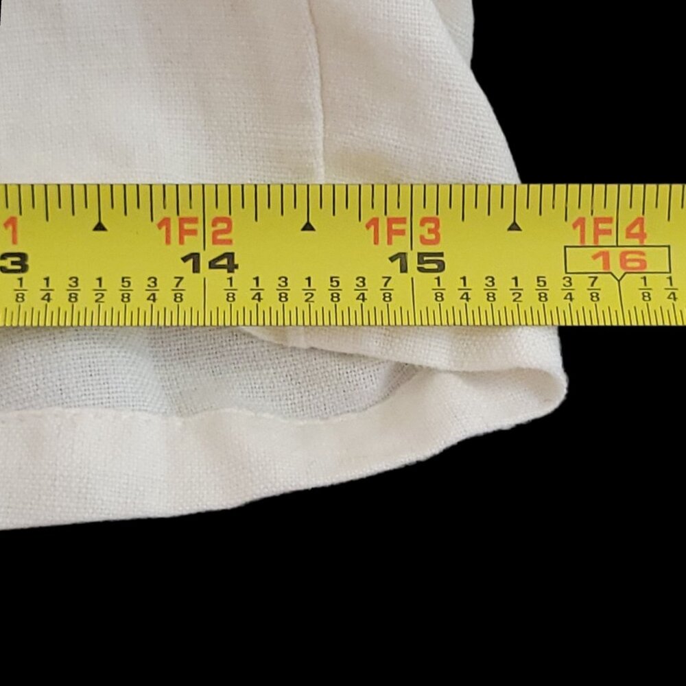 The Drop Emilie Relaxed Linen Ivory Shorts XL Lightweight & Breathable Womens Ca - Picture 10 of 14